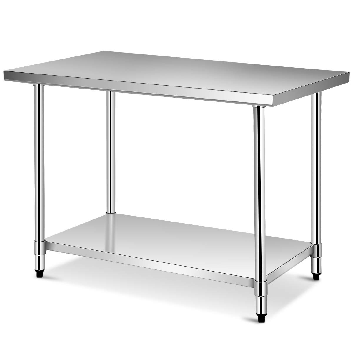 Giantex 48 x 30 Inches Stainless Steel Work T...