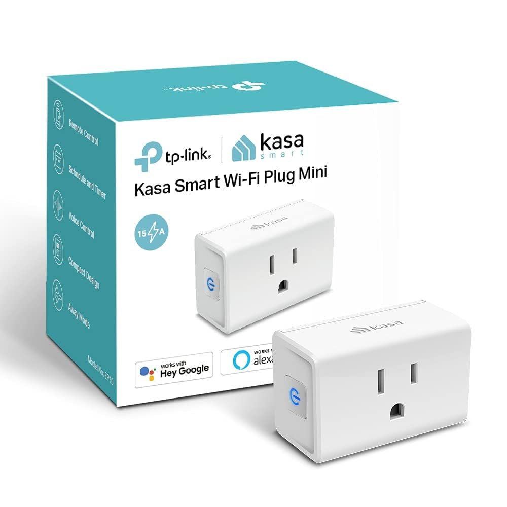 Kasa Smart Plug Ultra Mini 15A, EP10, Smart H...