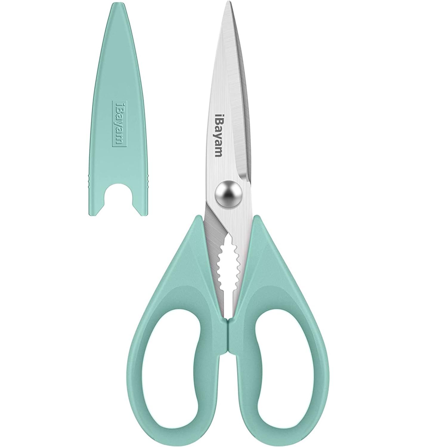 iBayam 1-Pack Kitchen Scissors All Purpose Ki...