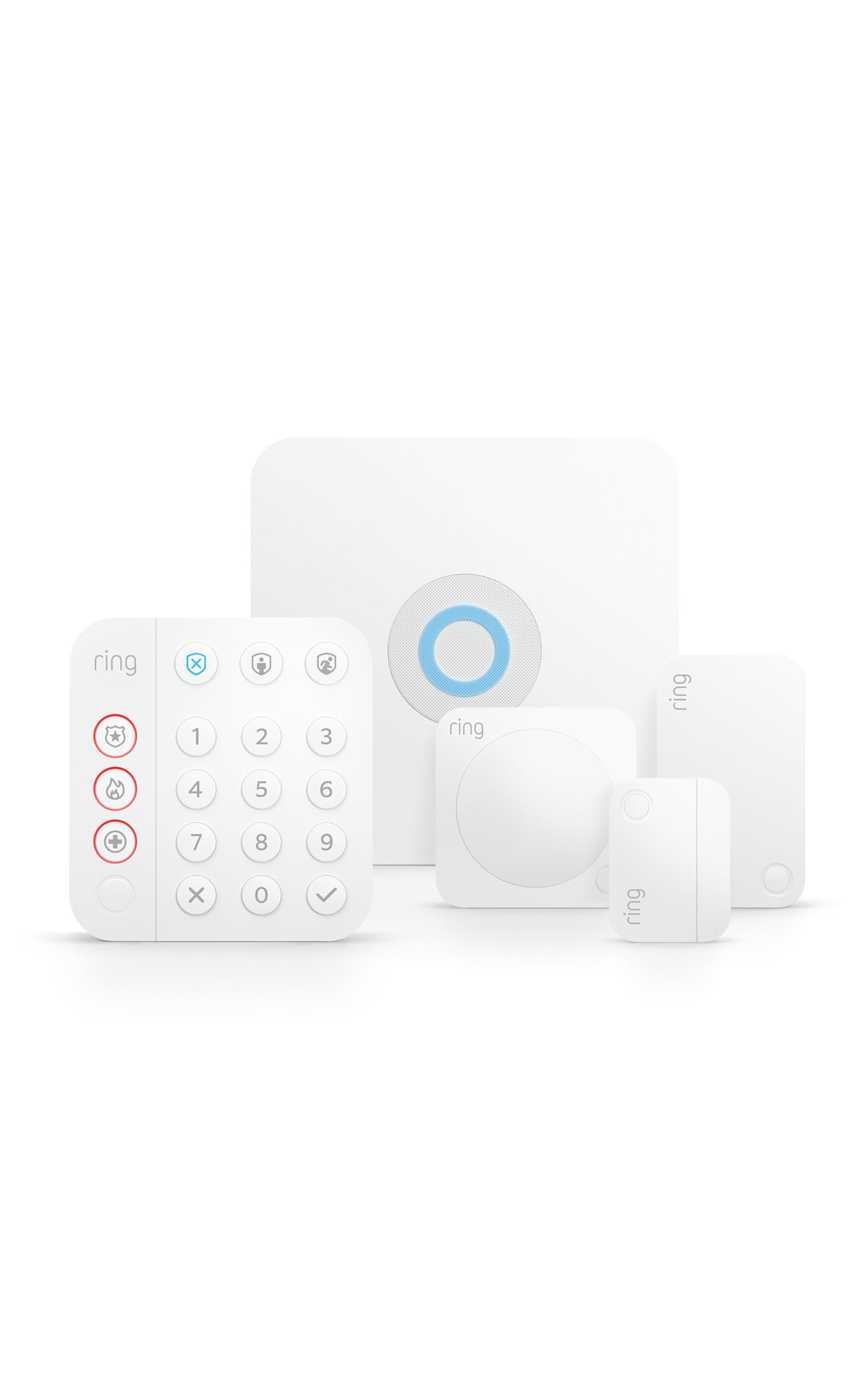 Ring Alarm 5-Piece Kit (newest model), Wirele...