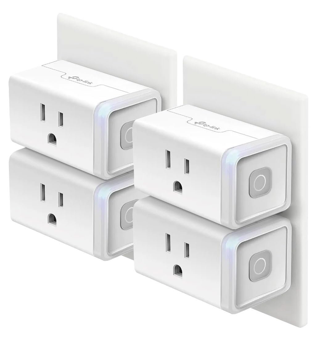 Kasa Smart Plug HS103P4, Wi-Fi Outlet Works w...