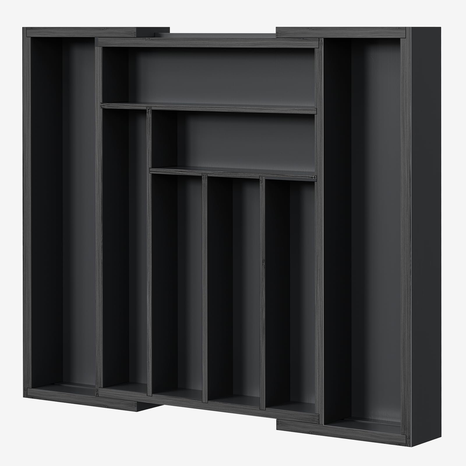 Pipishell Bamboo Expandable Drawer Organizer ...