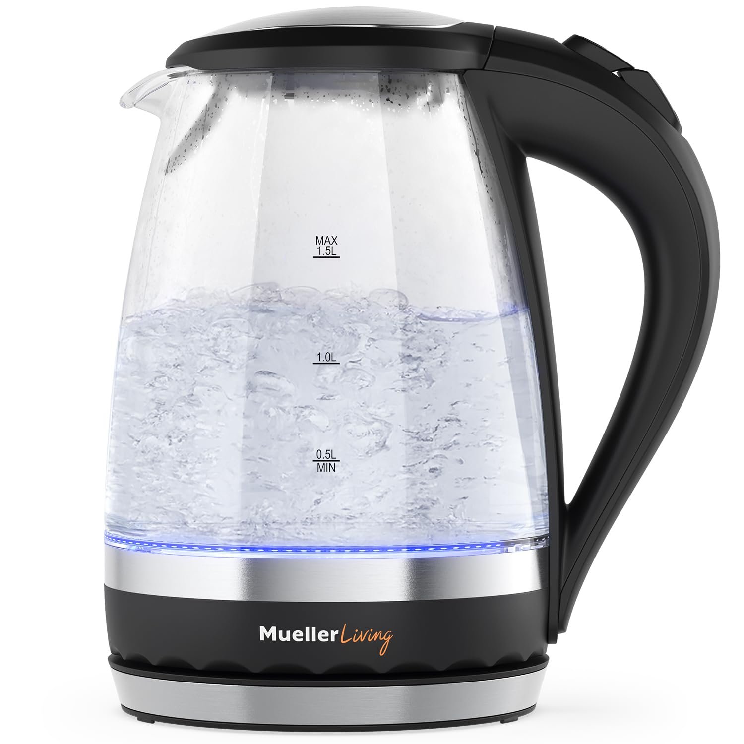 Mueller Living 1.5L Electric Kettle, Tea Kett...
