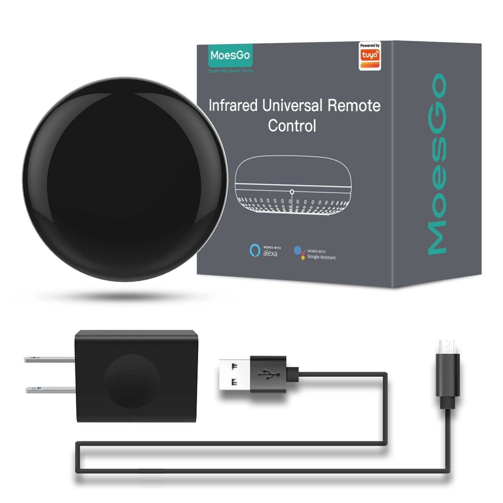 MoesGo WiFi IR Control Hub for Smart Applianc...