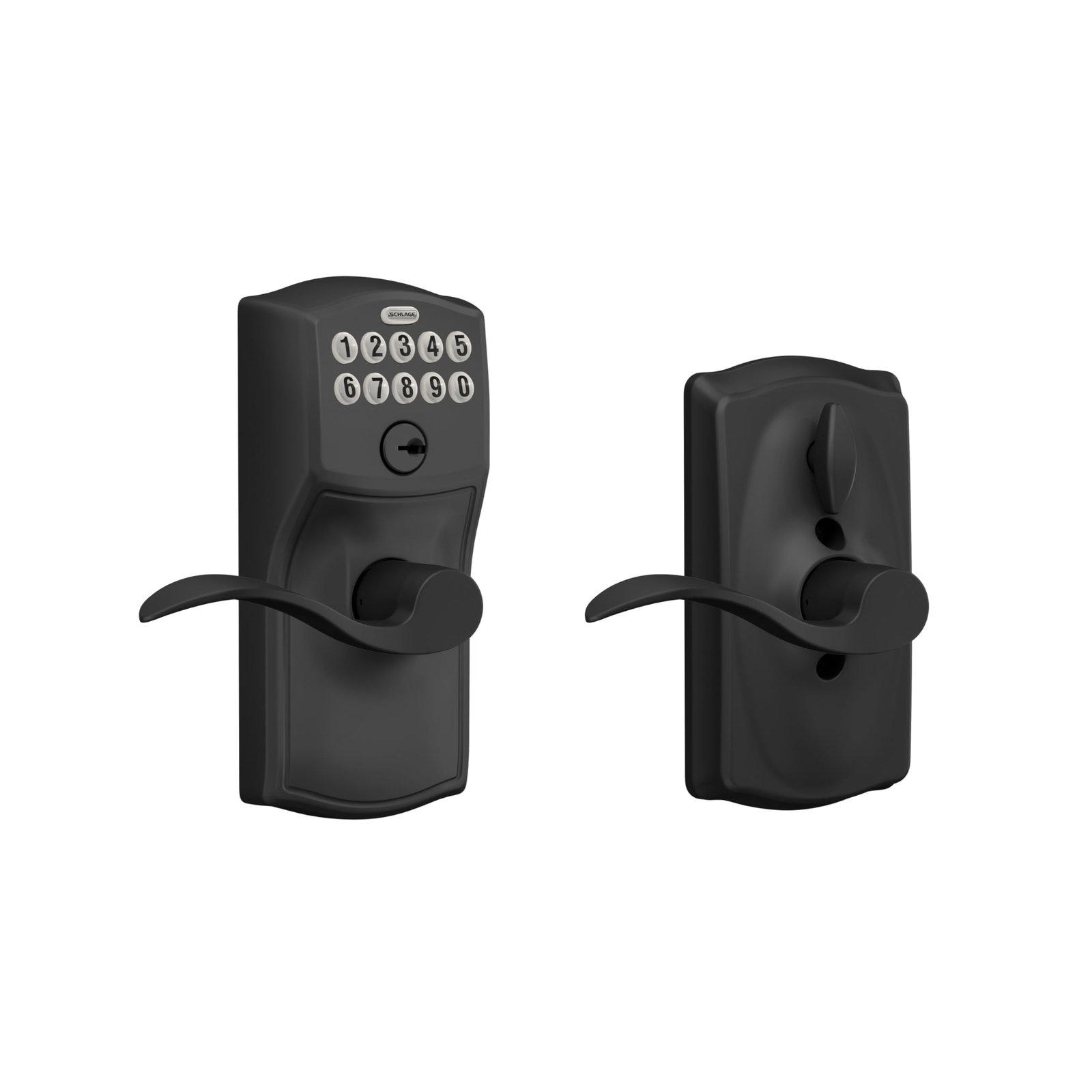 Schlage Electronic Keypad Lock, Lever Handle,...