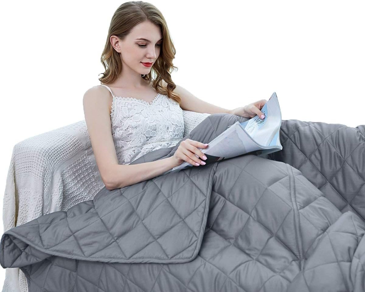 ZZZhen Weighted Blanket - High Breathability ...