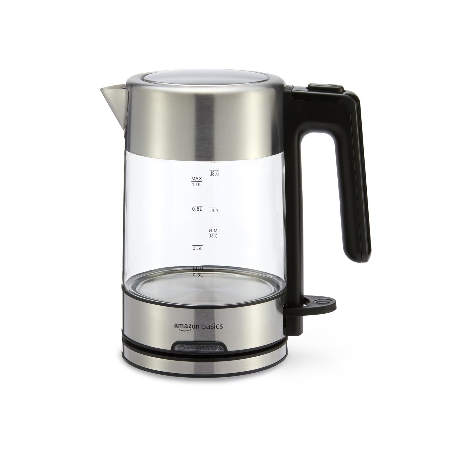 Amazon Basics Electric Kettle with Glass Cara...