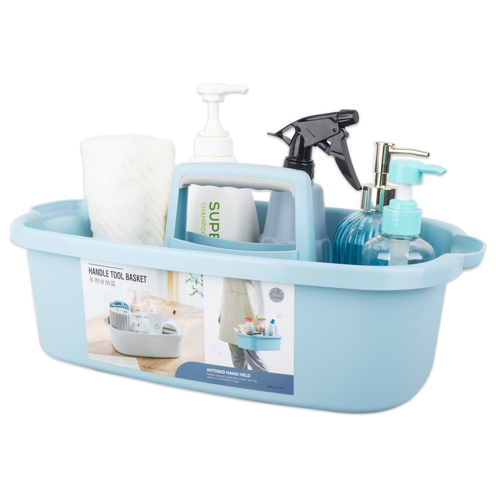 JiatuA Large Cleaning Supplies Caddy Portable...