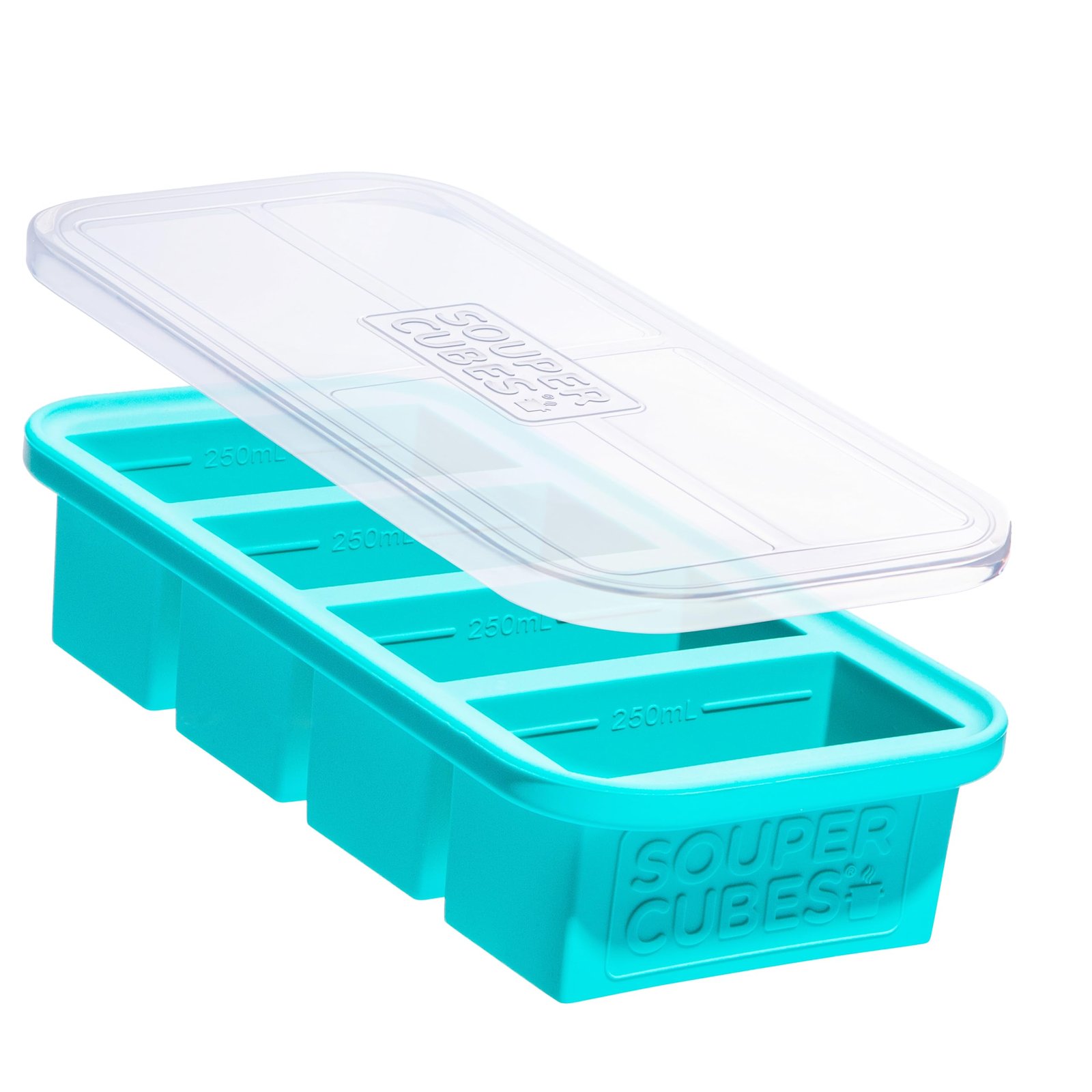 Souper Cubes 1 Cup Silicone Freezer Mold with...