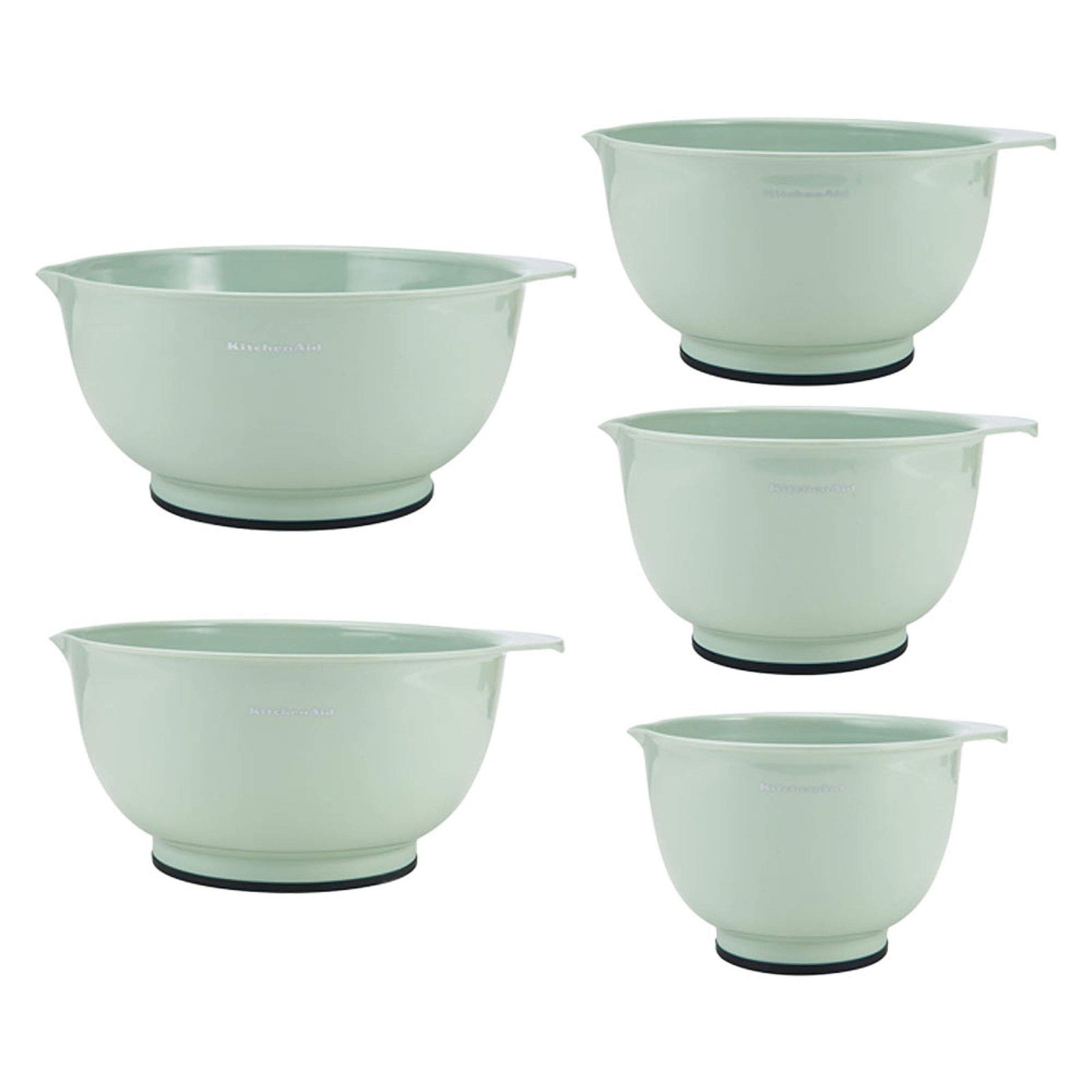 KitchenAid Classic Mixing Bowls, Set of 5, Pi...