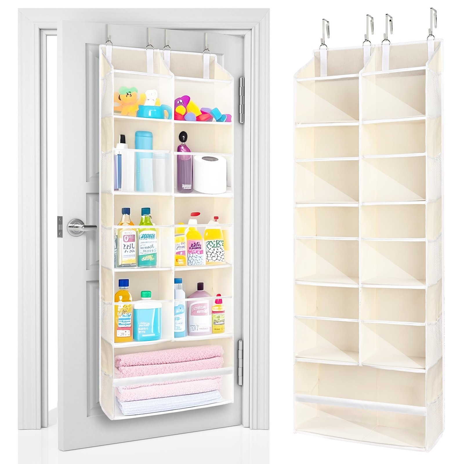 ULG Over the Door Organizer, 5-Tier Extra Lar...