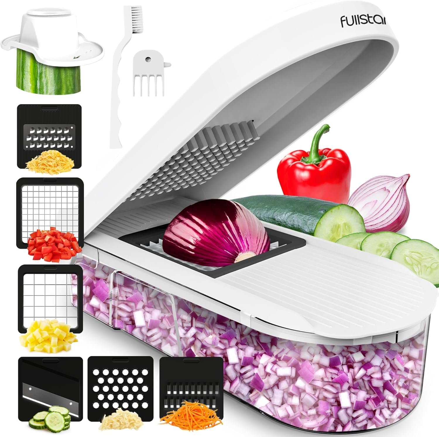Fullstar Pro Core Vegetable Chopper & Mandoli...