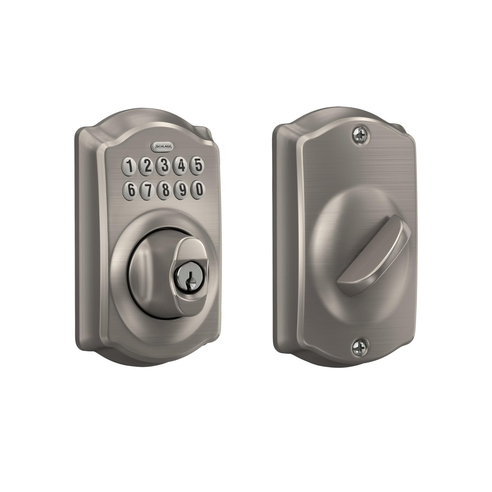 Schlage Electronic Keypad Deadbolt Lock, Came...