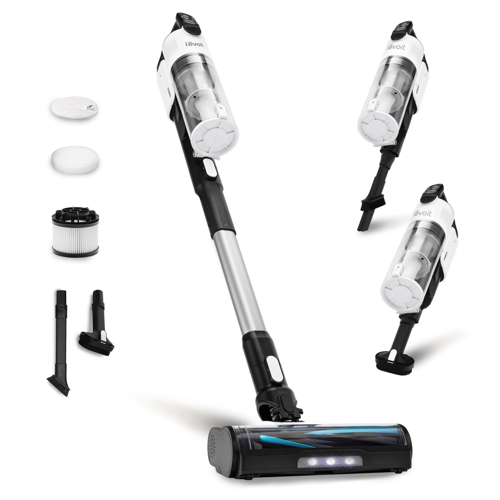 Levoit Cordless Vacuum Cleaner, Anti-Tangle f...
