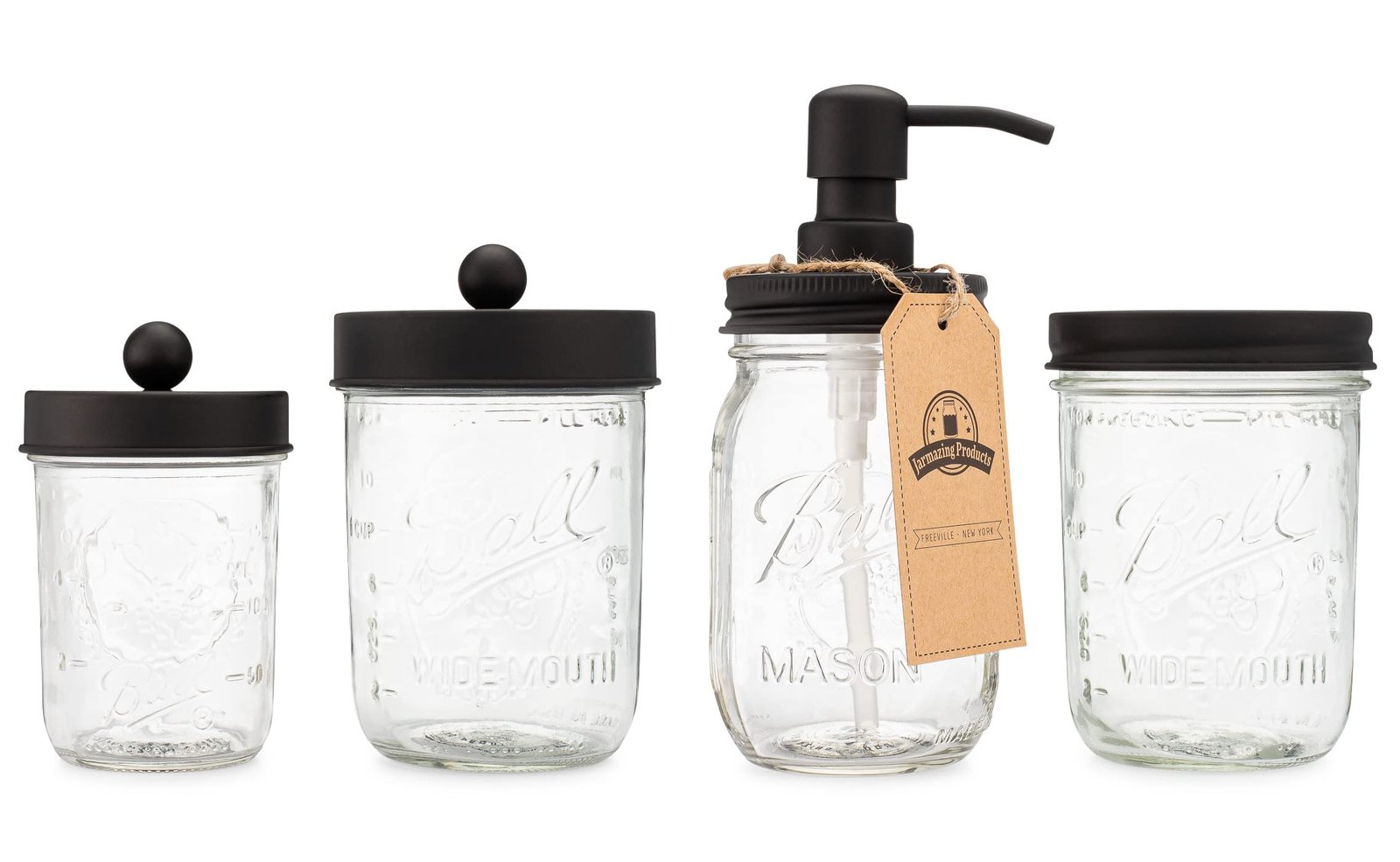 Jarmazing Products Ball Mason Jar Bathroom Gi...