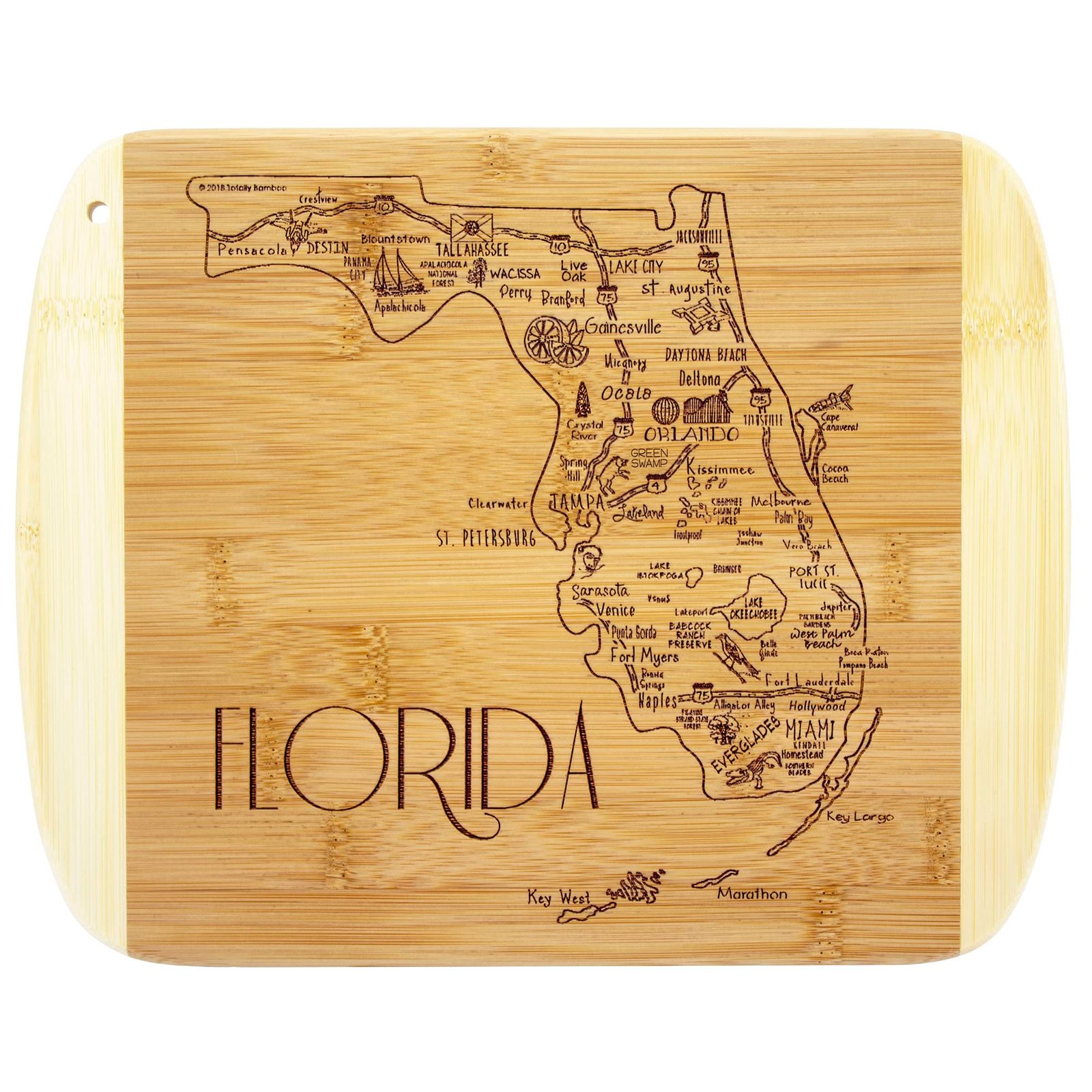 Totally Bamboo A Slice of Life Florida Engrav...