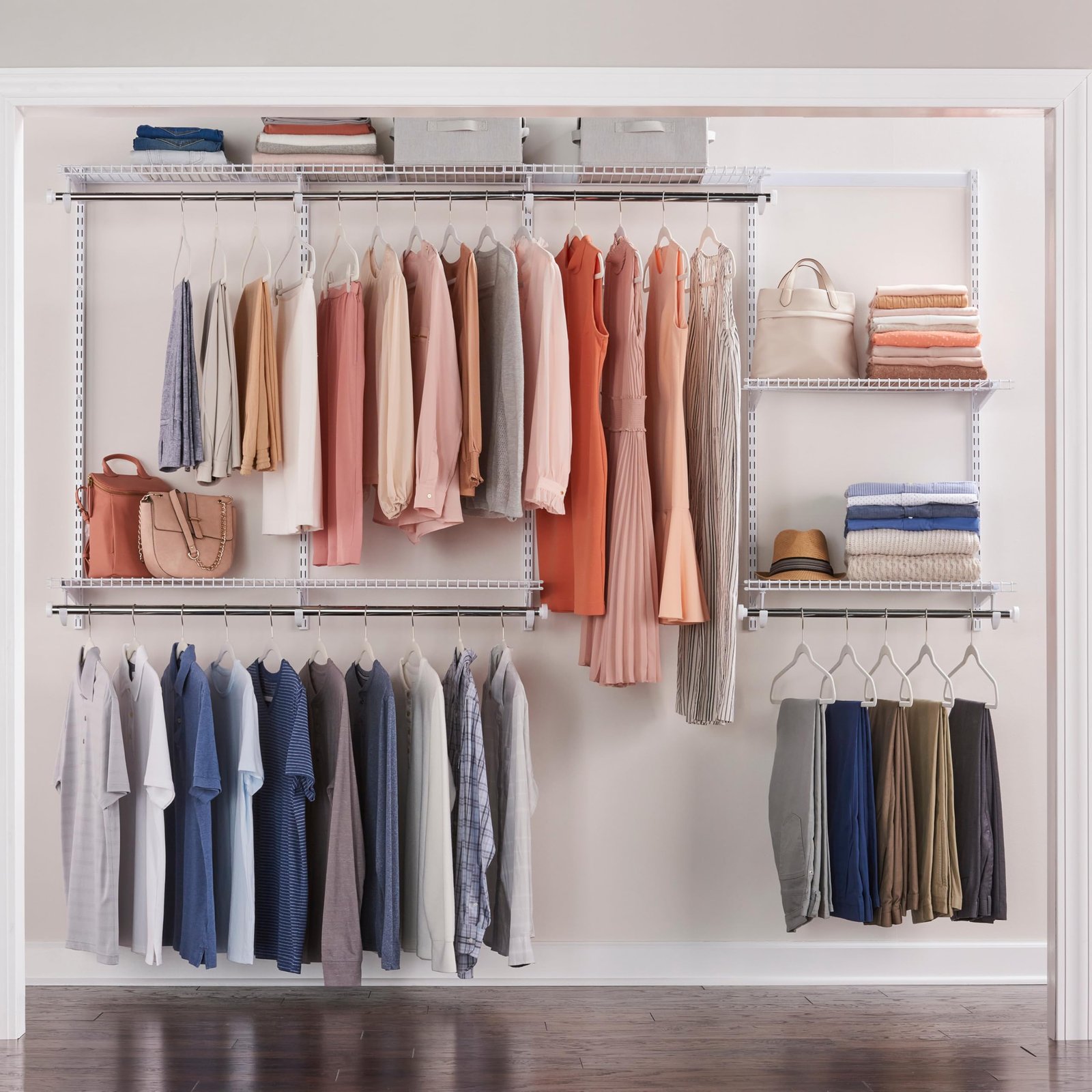 Rubbermaid Configurations Custom Closet Kit 4...