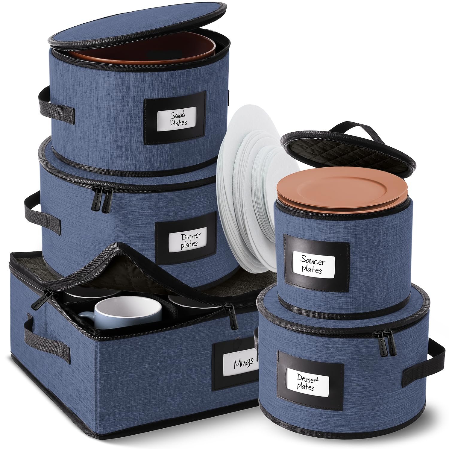Hearth & Harbor Fine China Storage Containers...