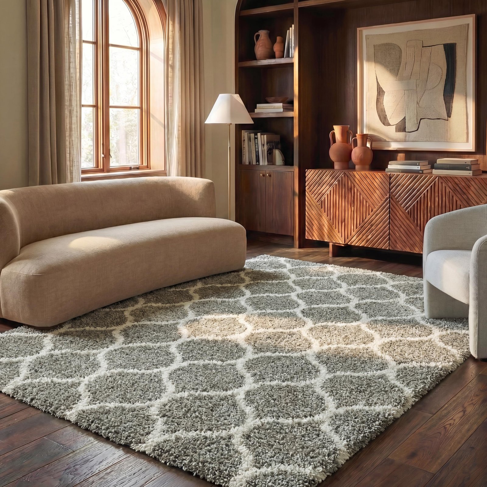 SAFAVIEH Area Rug 8x10 - Hudson Shag Collecti...