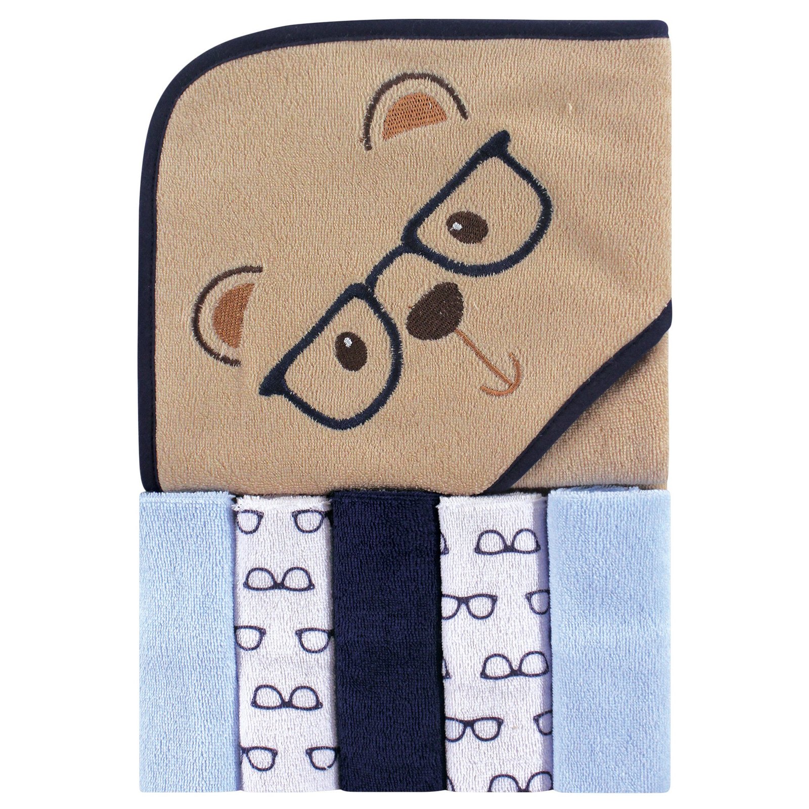 Luvable Friends Unisex Baby Hooded Towel with...