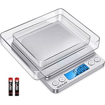 GDEALER Food Scale, 0.001oz/0.01g Precise Digital Kitchen Scale Gram Scales Weig...