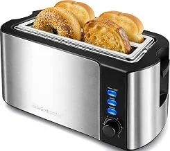 Elite Gourmet ECT-3100 4-Slice Long Slot Toas...