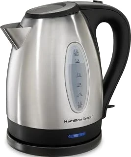 Hamilton Beach 1.7 Liter Electric Tea Kettle,...