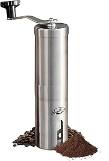 Manual Stainless Steel Coffee Grinder - 18 Ad...