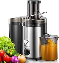 QCen Juicer Machine 500W Centrifugal Juicer w...
