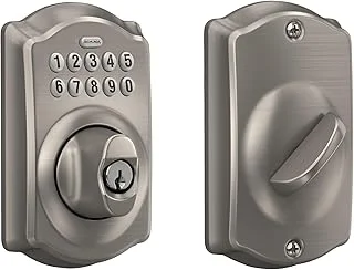 Schlage Electronic Keypad Deadbolt Lock, Came...