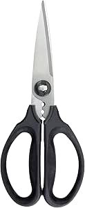 Soft Grip Handles, Stainless Steel Serrated B...