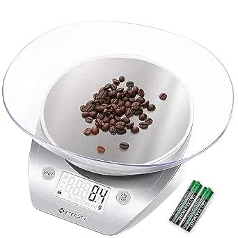 Etekcity 0.1g Food Kitchen Scale, Bowl, Digit...