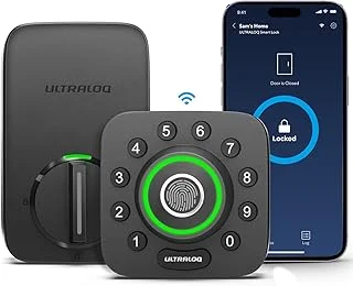 ULTRALOQ U-Bolt Pro WiFi Smart Lock with Door...