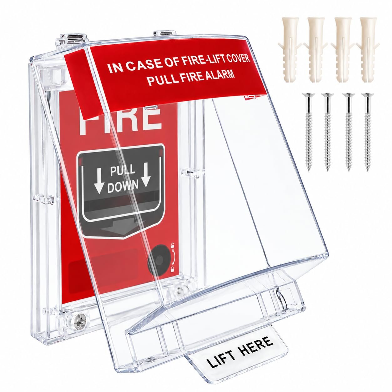 Fire Alarm Pull Station Cover, Prevent Accide...
