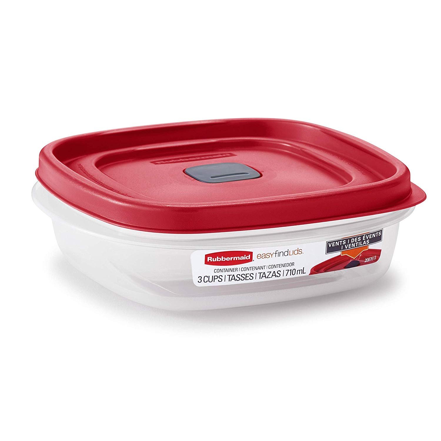 Rubbermaid 2030328 Easy Find Vented Lid Food ...