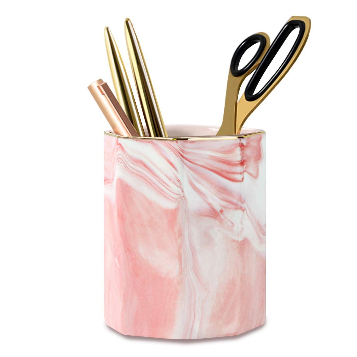 Pen Pencil Holder for Desk, Durable Ceramic P...