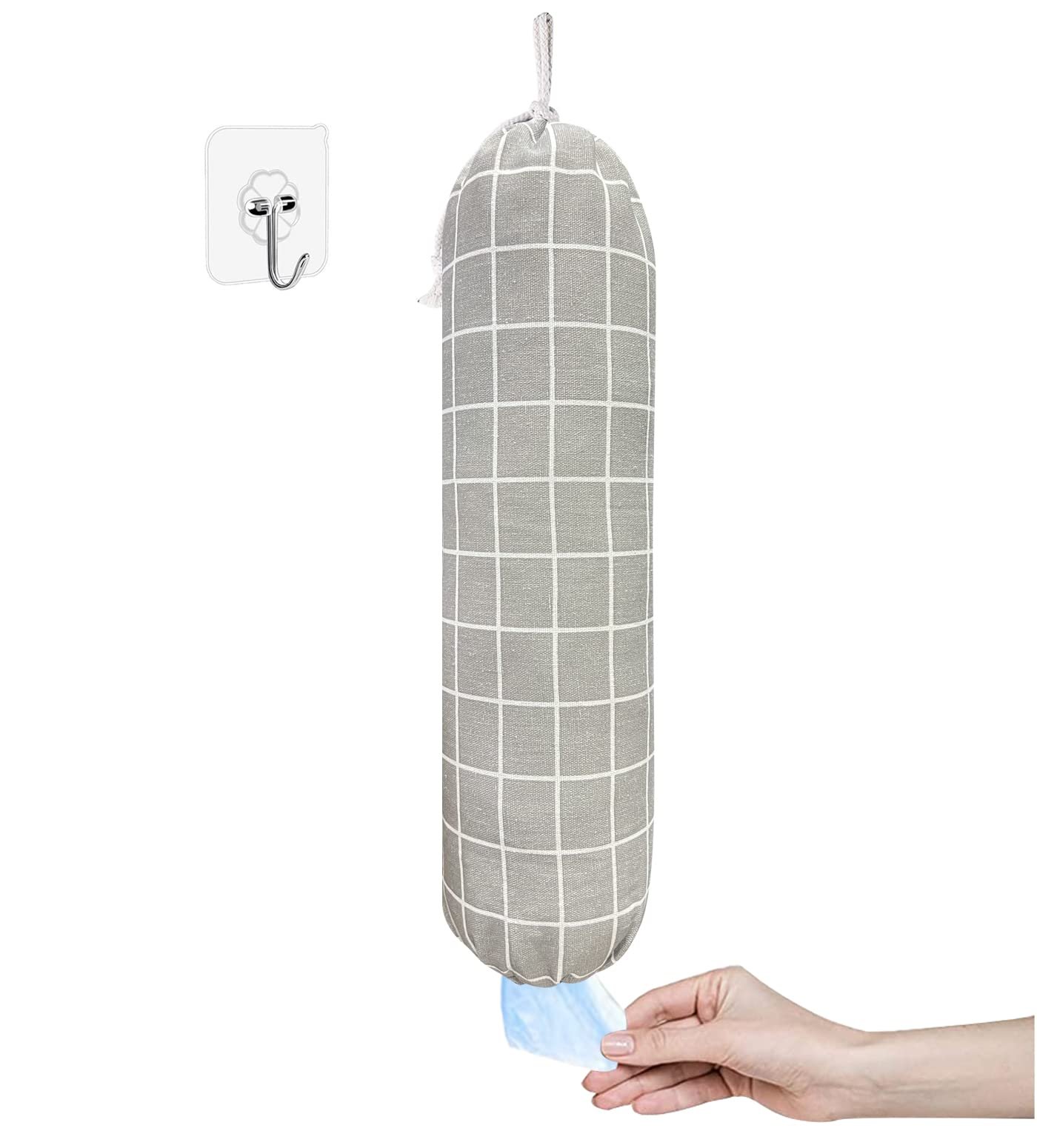 SYIPO Plastic Bag Holder, Wall Mount Organize...
