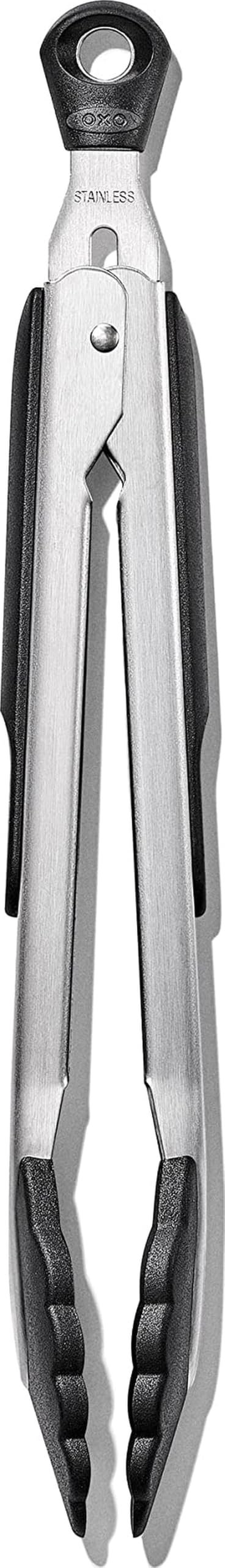 OXO Good Grips 9-Inch Locking Tongs with Nylo...