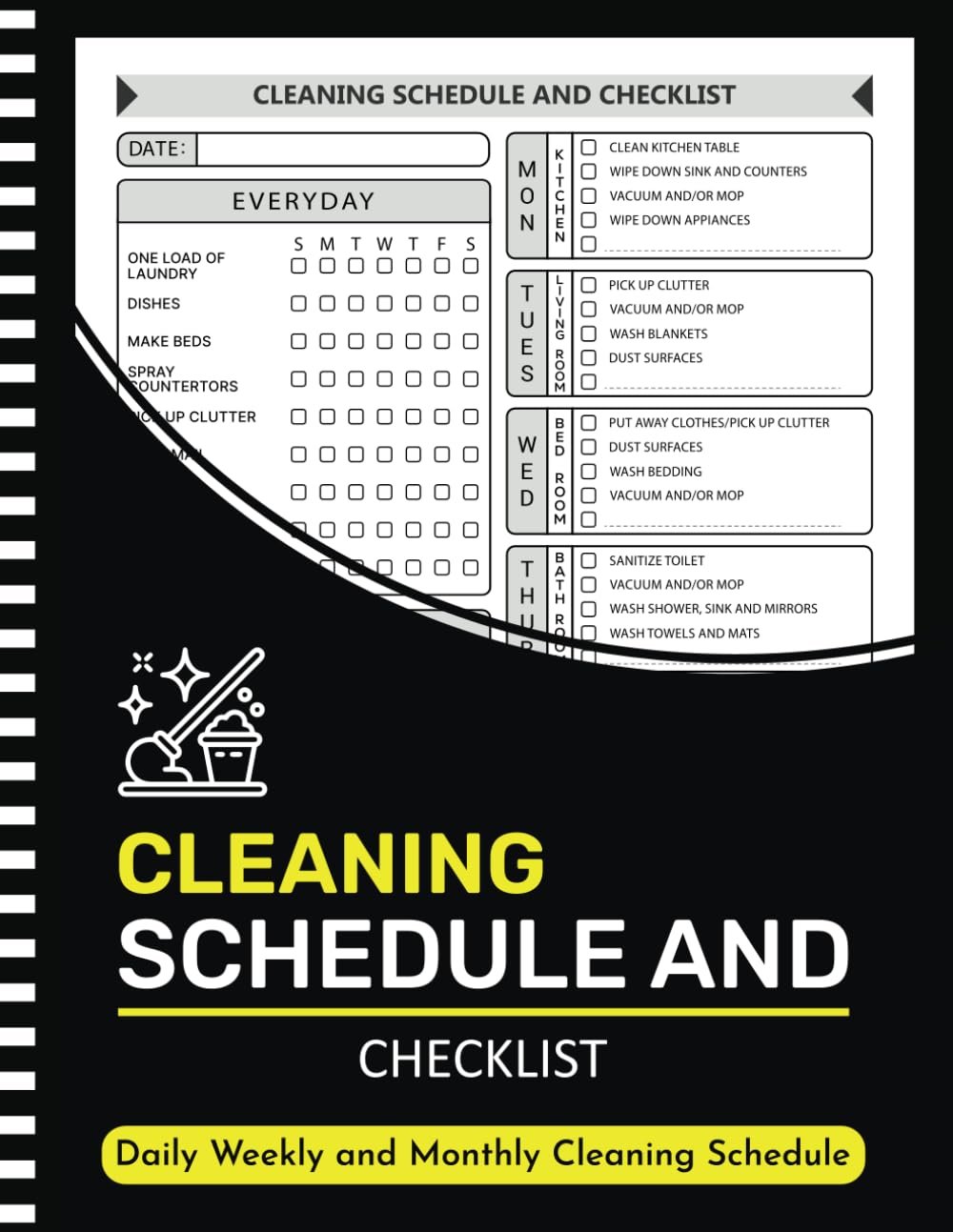 Cleaning Schedule and Checklist: Daily Weekly...
