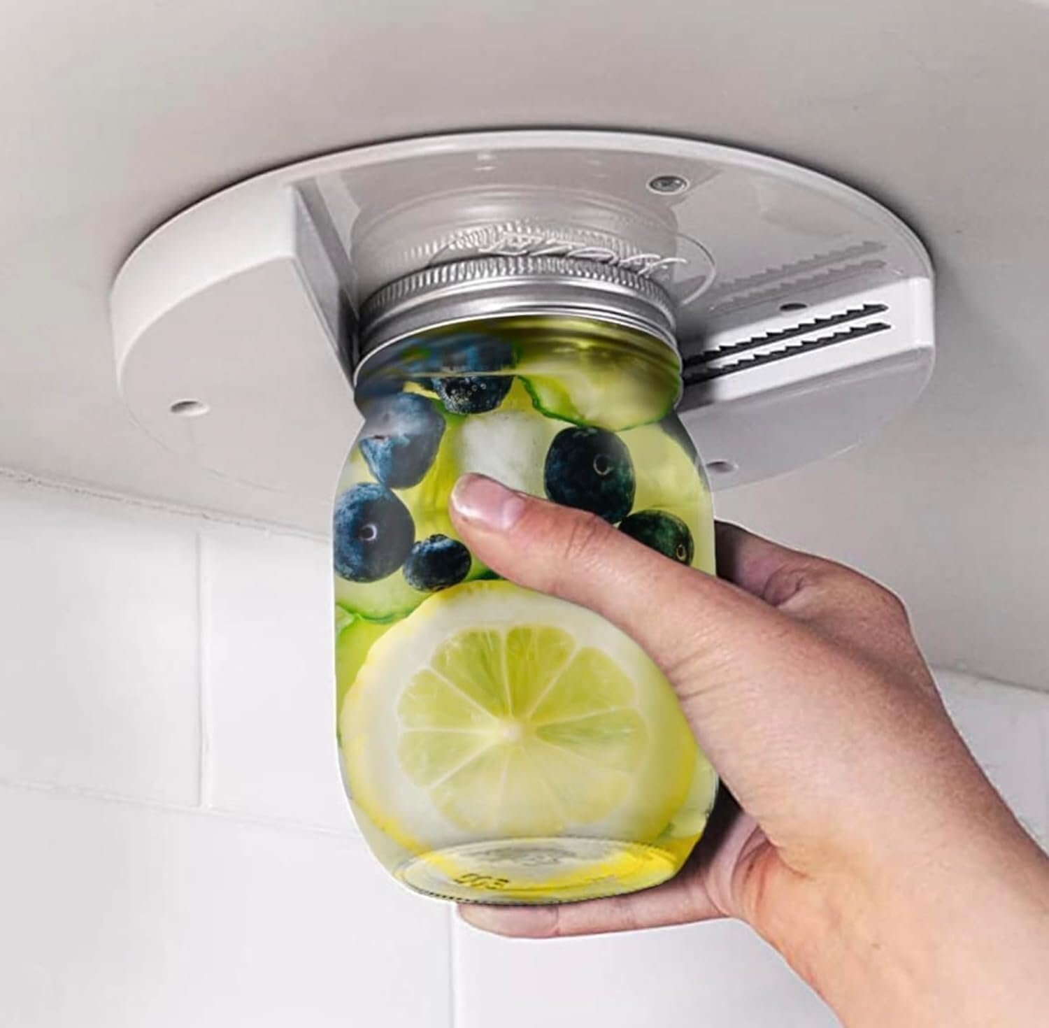 EZ Off Jar Opener for Seniors - Under Cabinet...