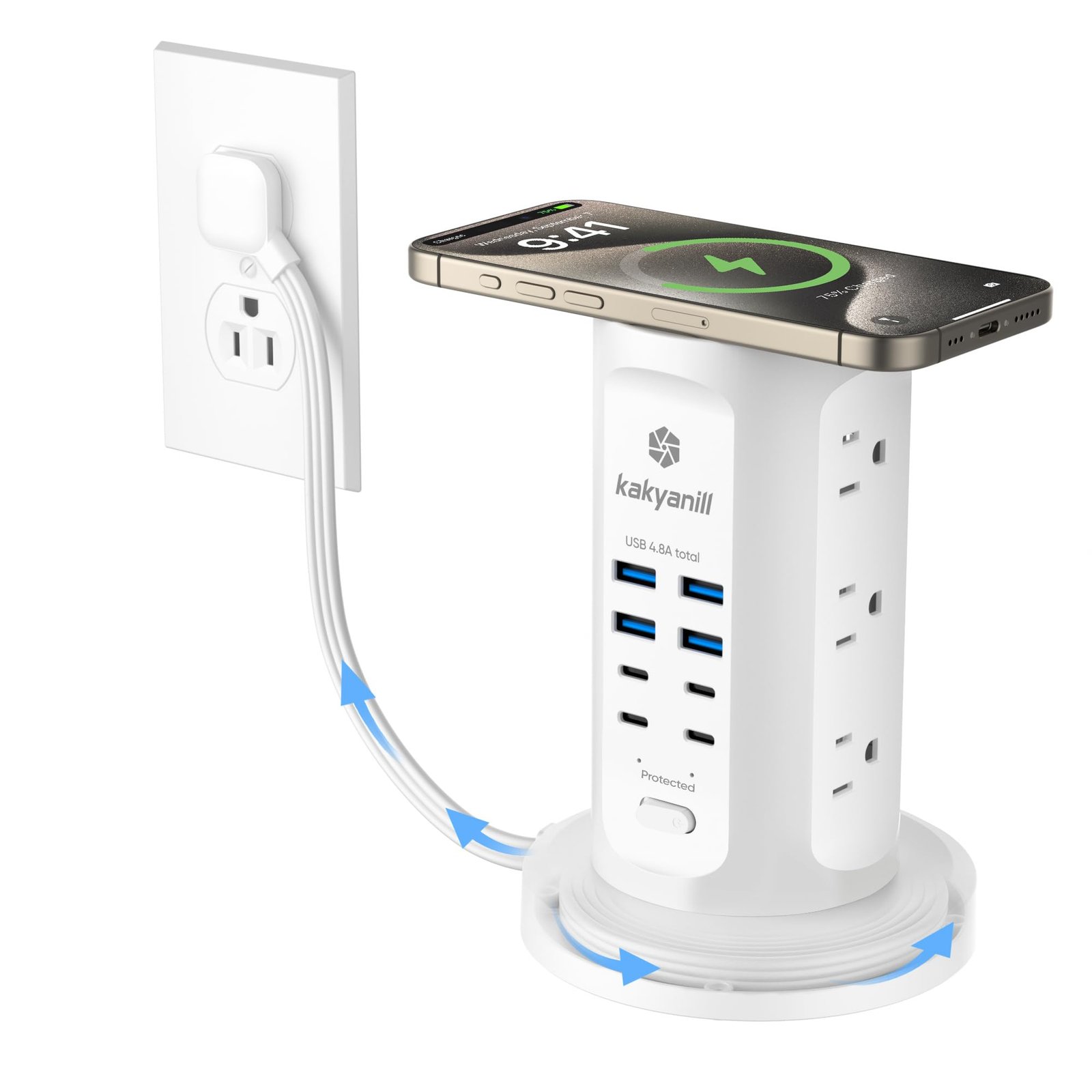 Power Strip Tower, kakyanill Charging Station...