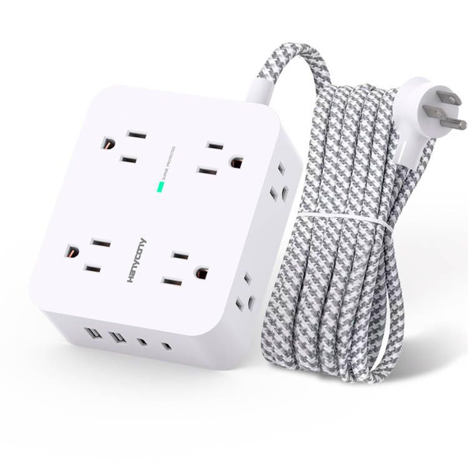 HANYCONY Surge Protector Power Strip, 1080J, ...