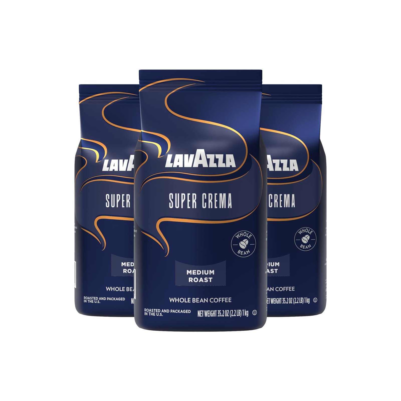 Lavazza Italian "Super Crema" Espresso Whole ...