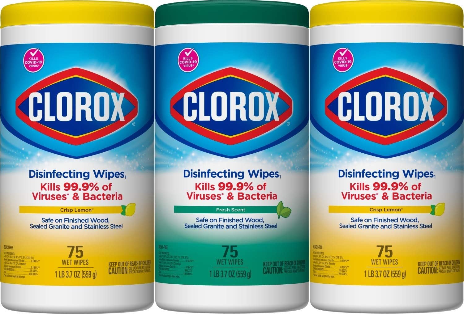 Clorox Disinfecting Cleaning Wipes Variety Pa...