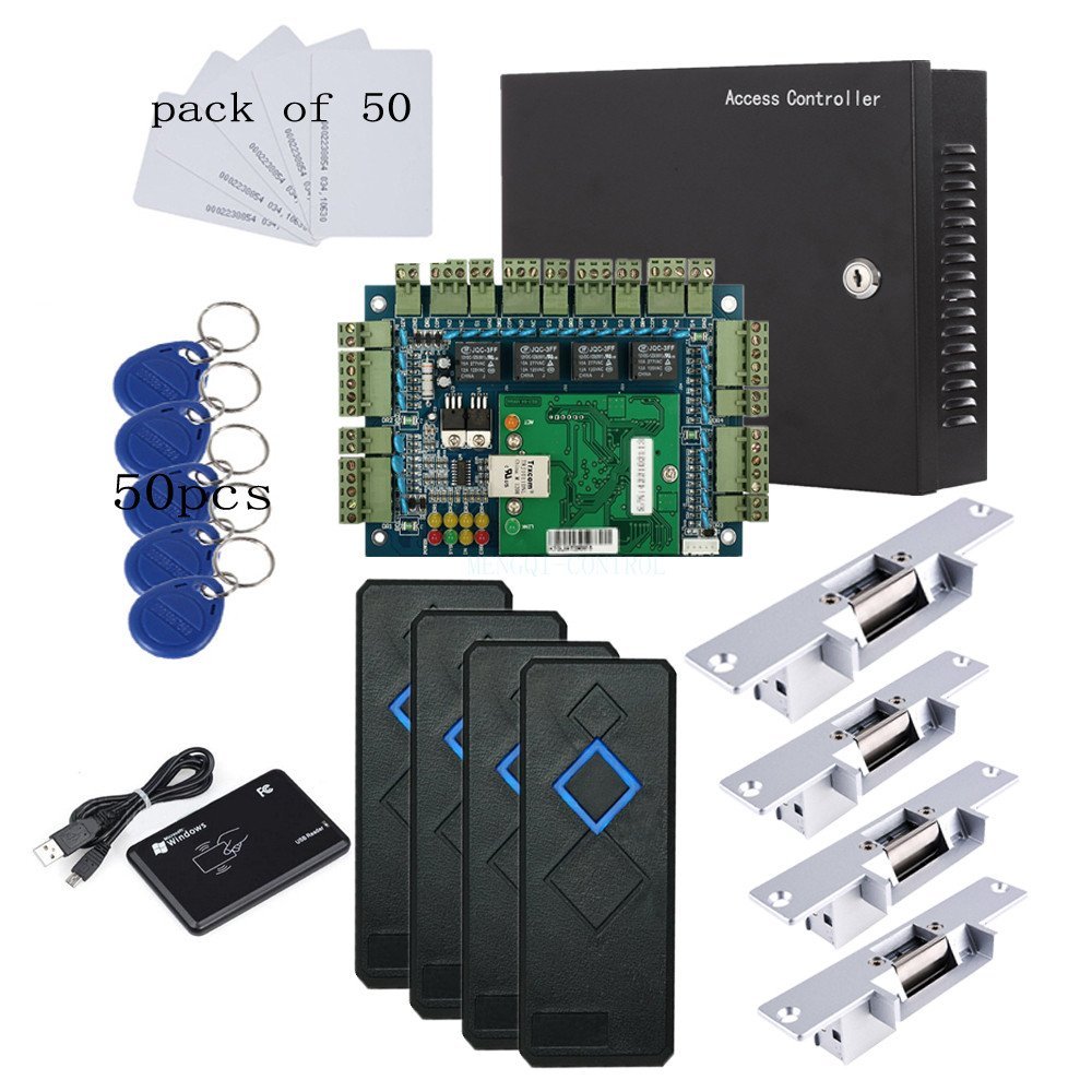 MENGQI-CONTROL TCP/IP 4 Door Entry Access Con...
