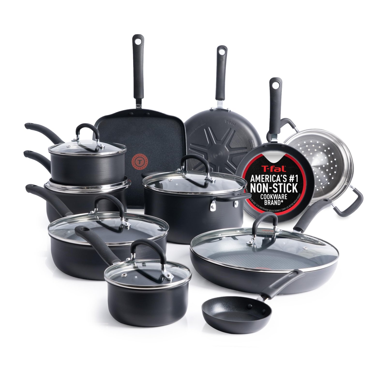 T-fal Ultimate Non Stick Pots and Pans Cookwa...