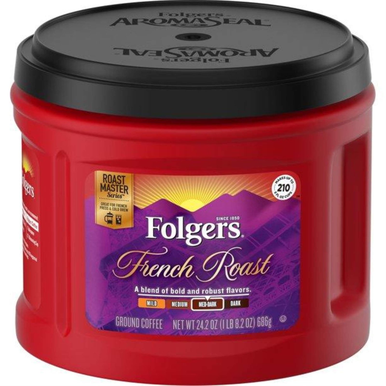 Folgers Breakfast Blend Mild Roast Ground Cof...