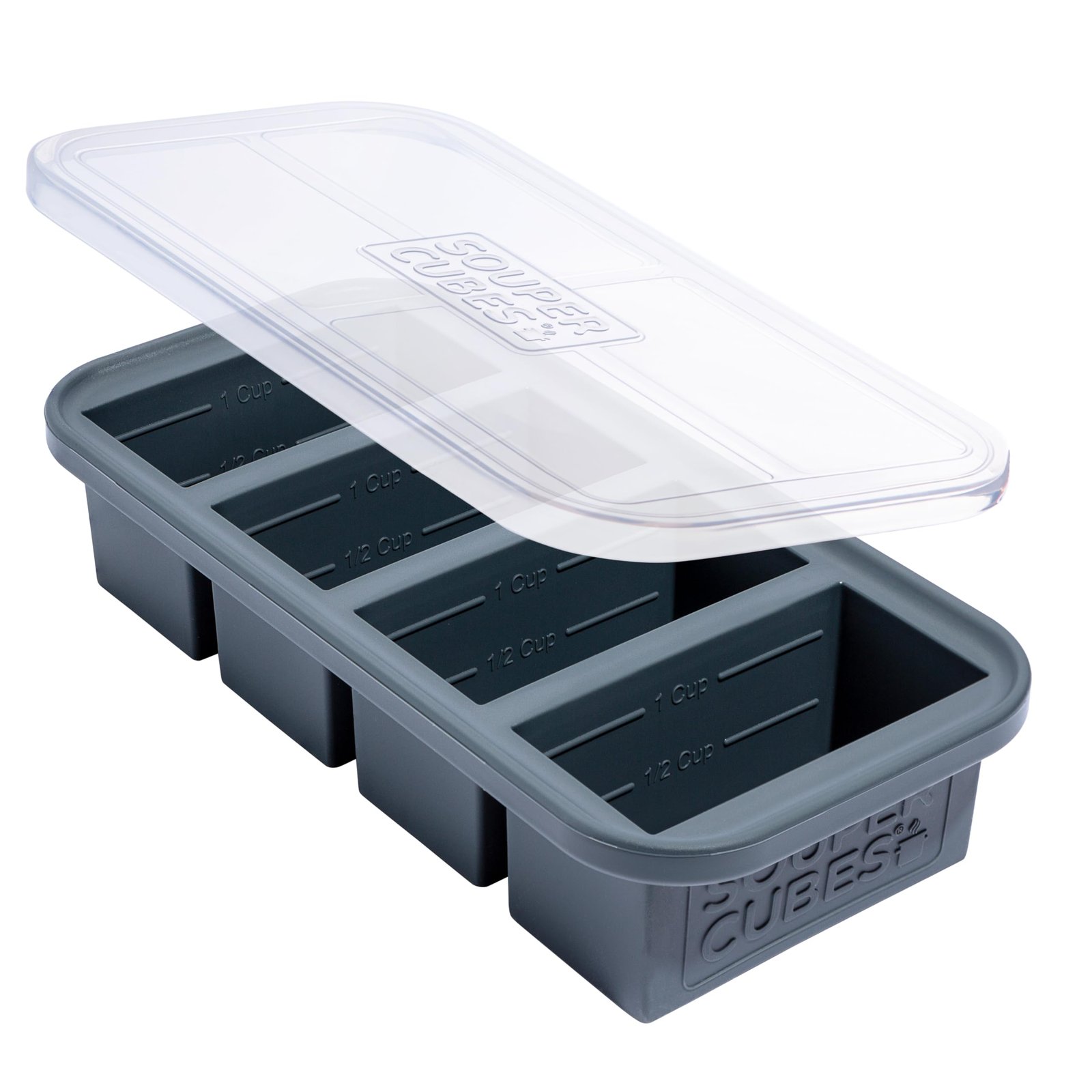 Souper Cubes 1 Cup Silicone Soup Freezer Mold...