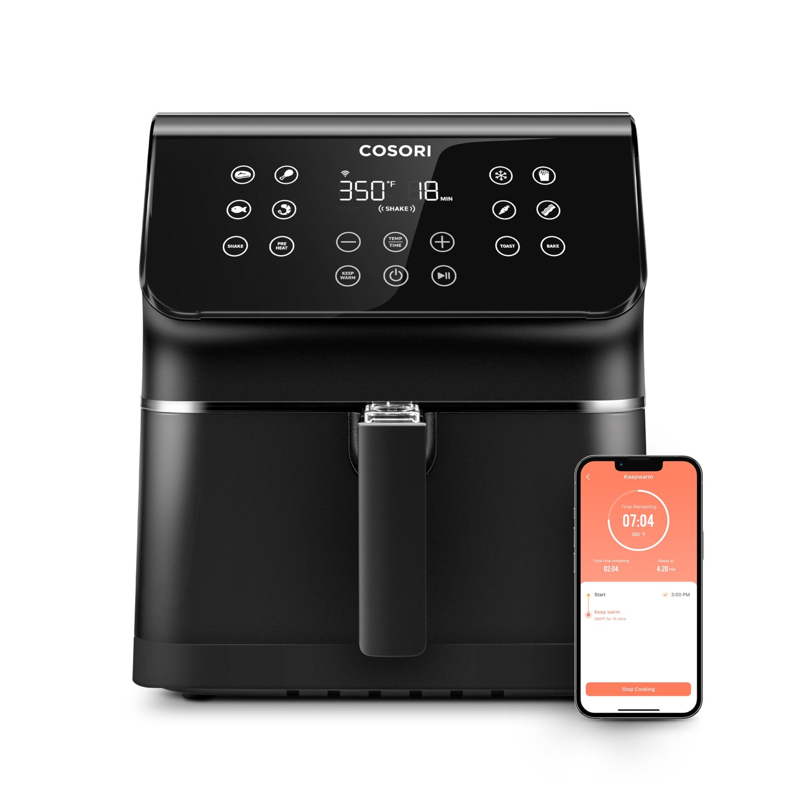 COSORI Air Fryer Pro Smart 5.8QT that Roast, ...