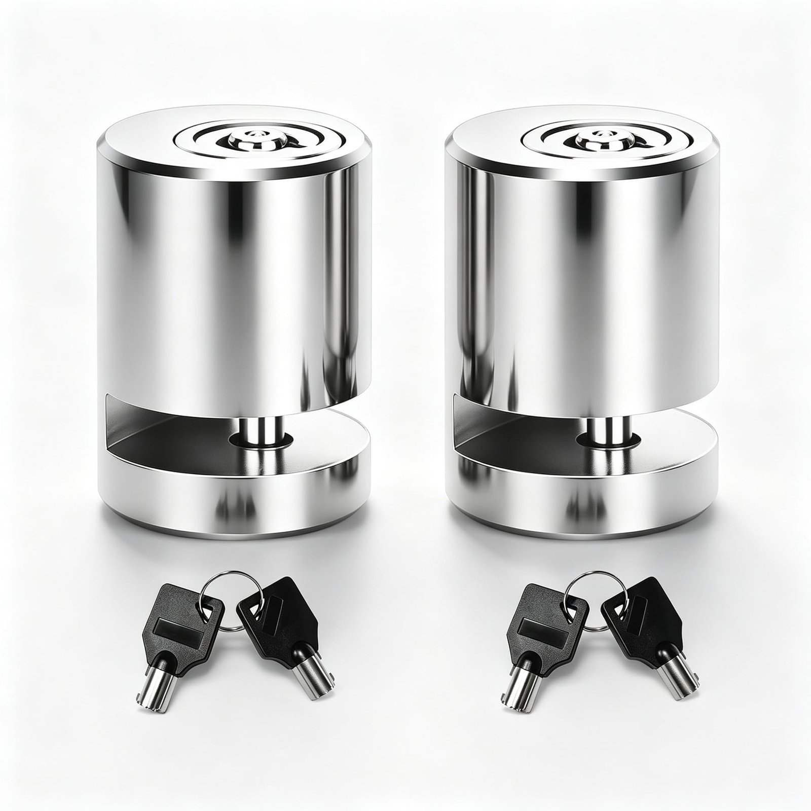 2 PCS Motorcycle Disc Brake Lock, Anti-Theft ...